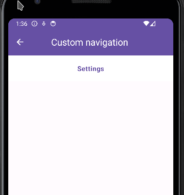 Effortless Custom Navigation Implementation with Jetpack Compose: A Beginner's Guide